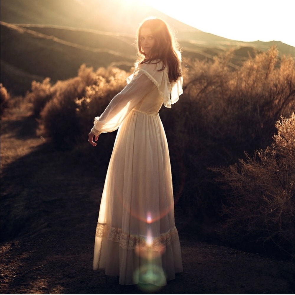 Vintage 1970’s Gunne Sax Victorian prairie dress